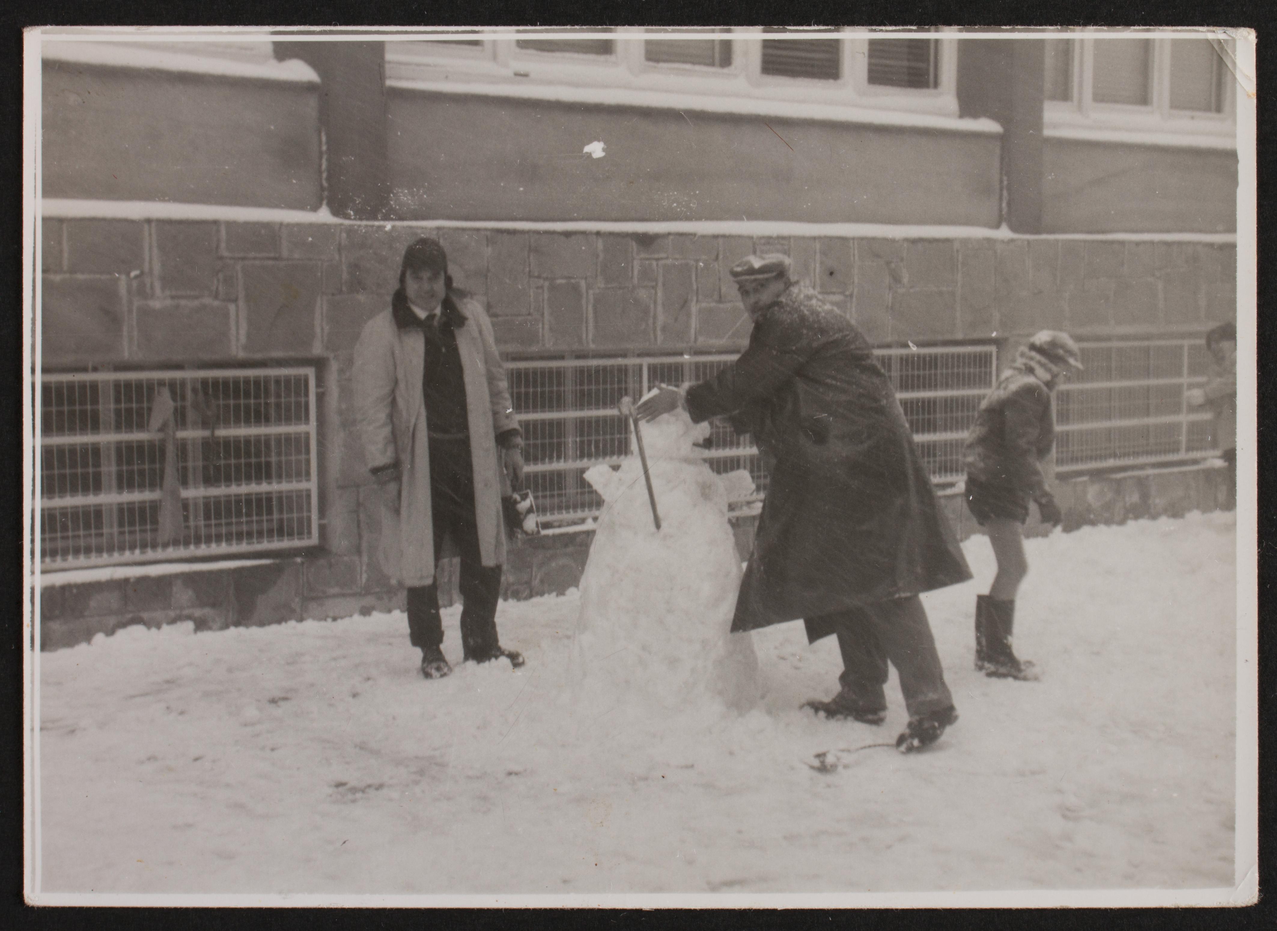 Imatge pels mitjans: La nevada del 62' i els ninots de neu