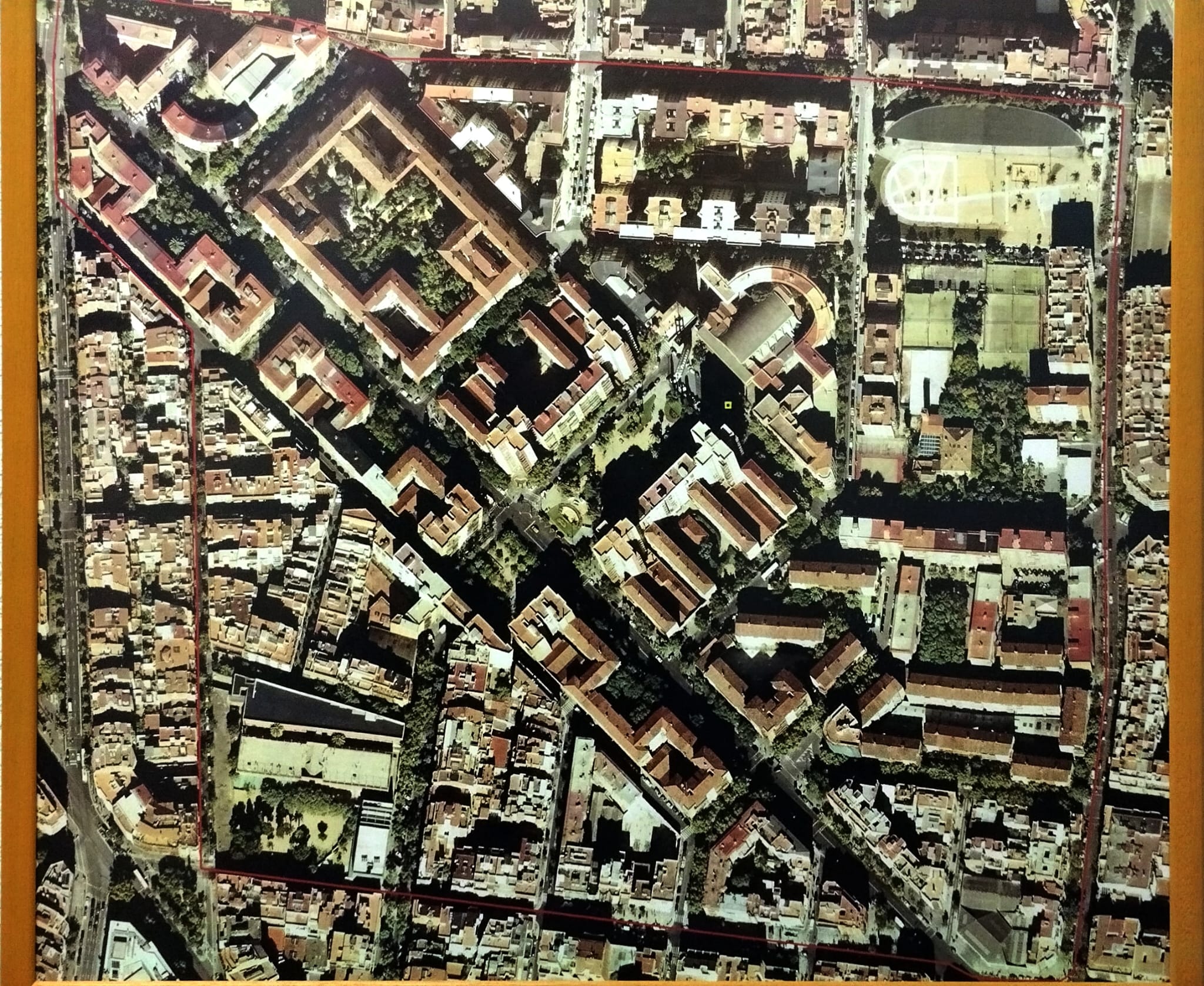 Media picture: Aerial image of the Congrés neighborhood