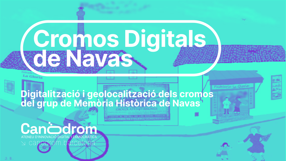 Imatge pels mitjans: Cromos digitals del barri de Navas
