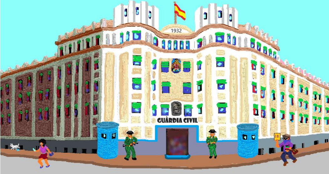 Imatge pels mitjans: 19 - Caserna de la Guardia Civil de Navas